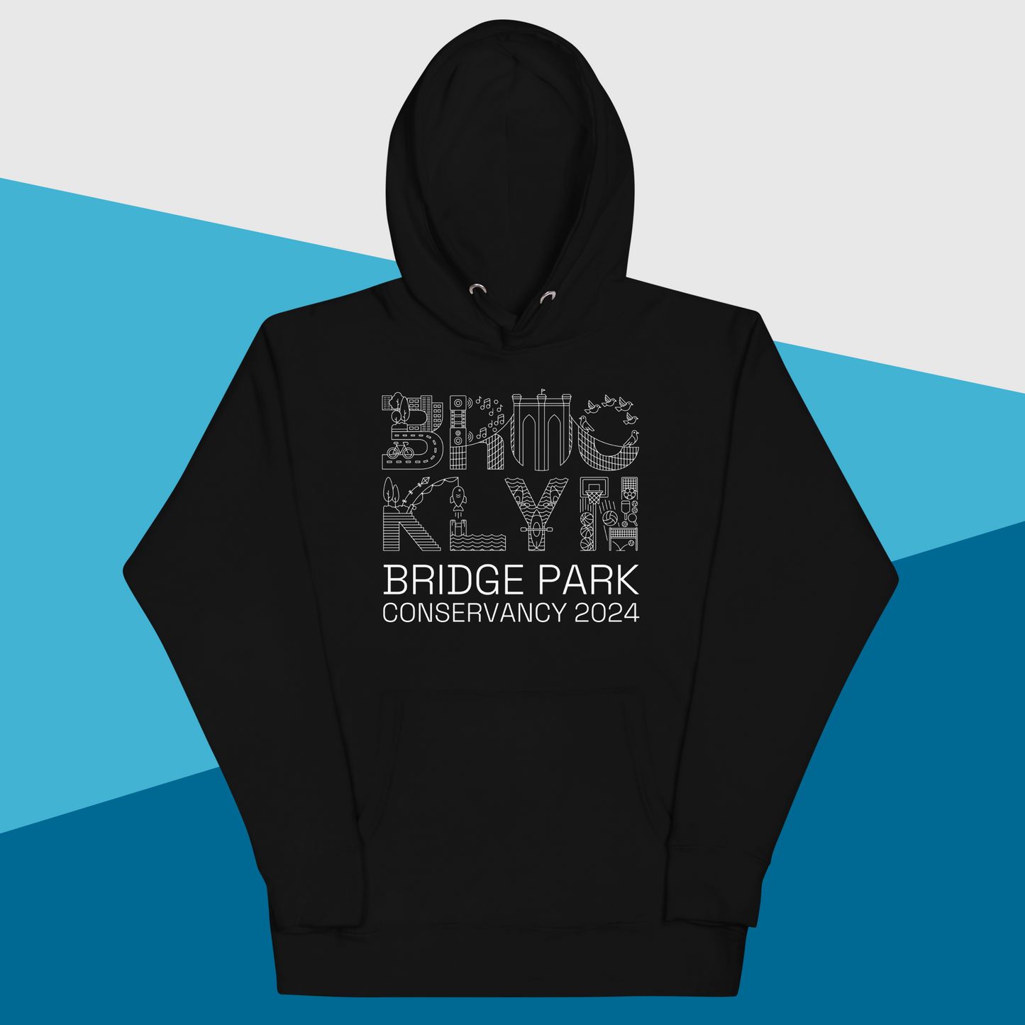 Conservancy Collection Iconic Design Hoodie in Eight Colors!