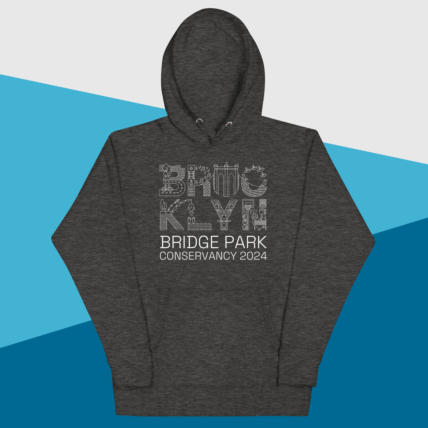 Conservancy Collection Iconic Design Hoodie in Eight Colors!